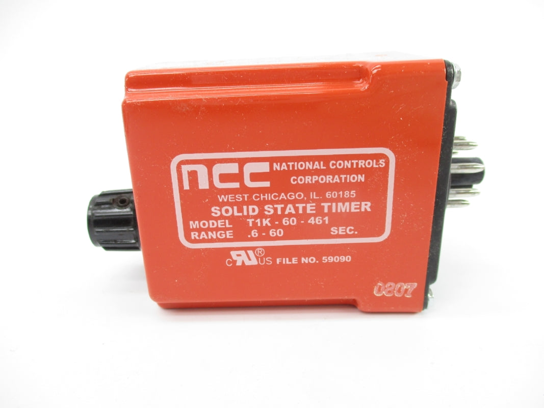 NCC T1K-00060-461 120VAC 0.6-60S NSMP