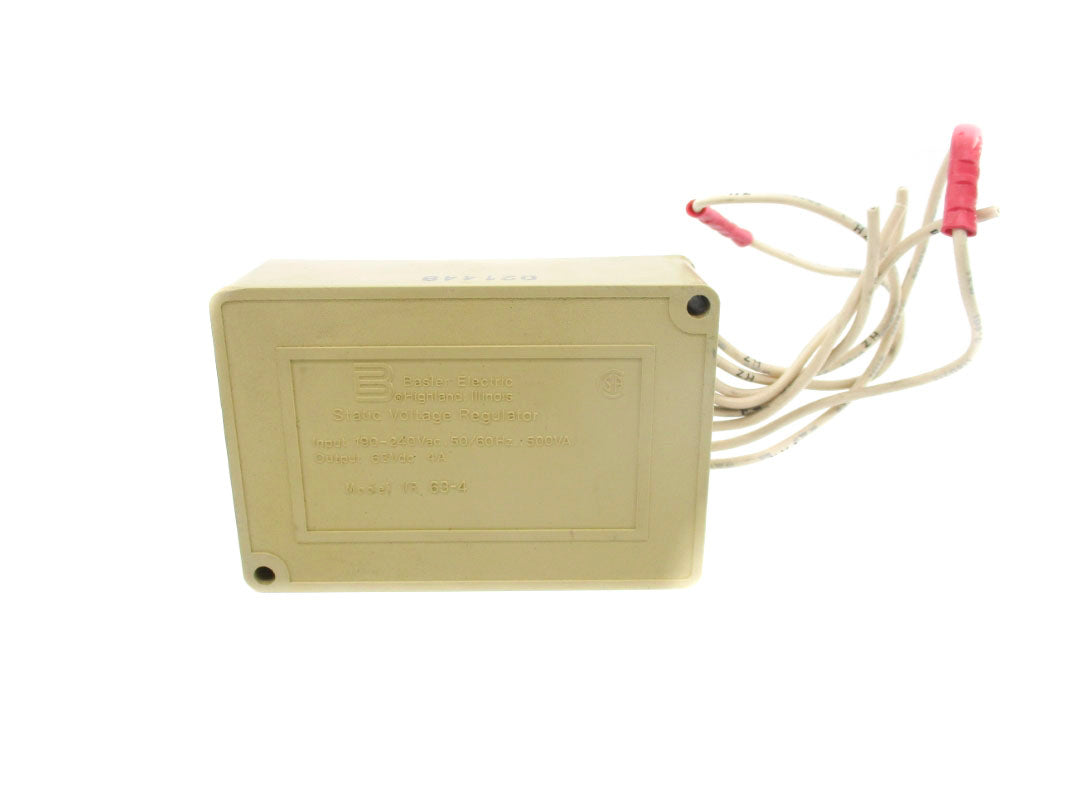 BASLER ELECTRIC VR63-4 240VAC 4A UNMP