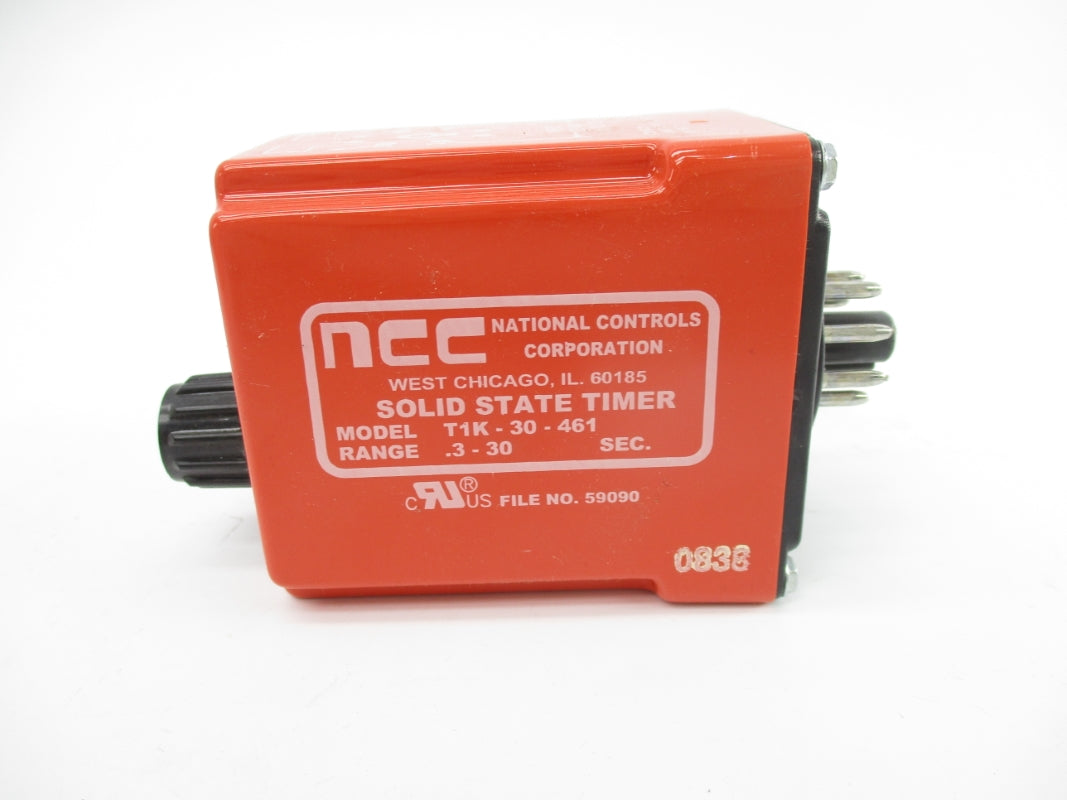 NCC T1K-00030-461 120VAC 10A 0.3-30S NSMP