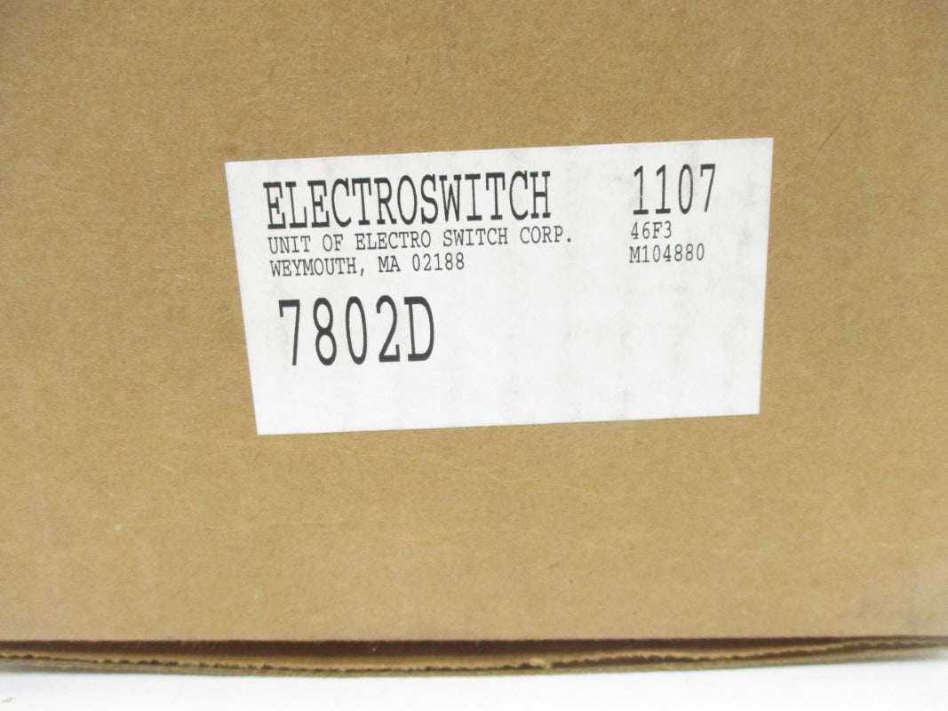 ELECTROSWITCH 7802D 125VDC (AS PICTURED) NSMP