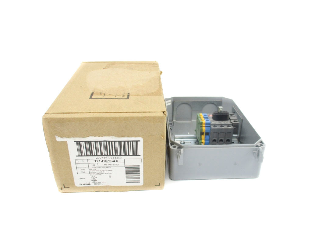 LEVITON 121-DS30-AX 600VAC 30A (AS PICTURED) NSMP