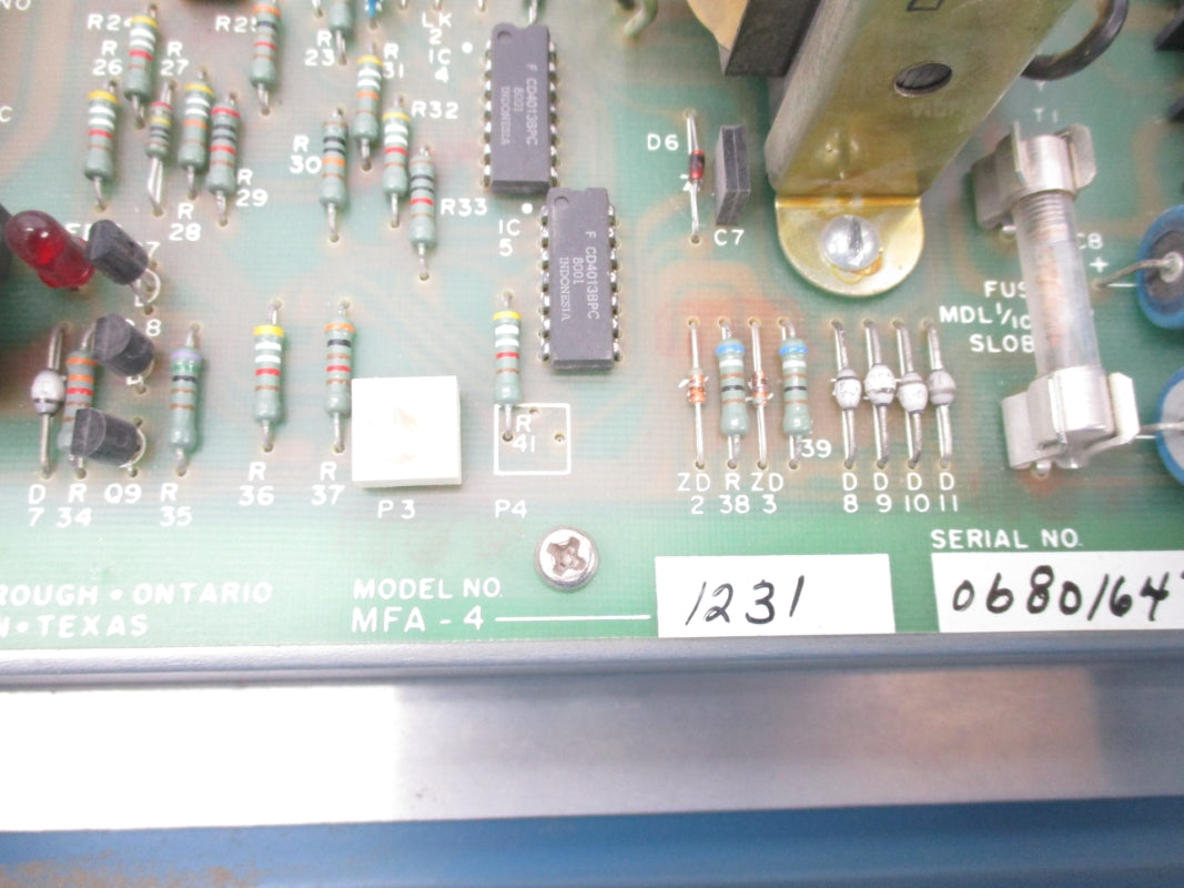 MILLTRONICS MFA-41231 UNMP