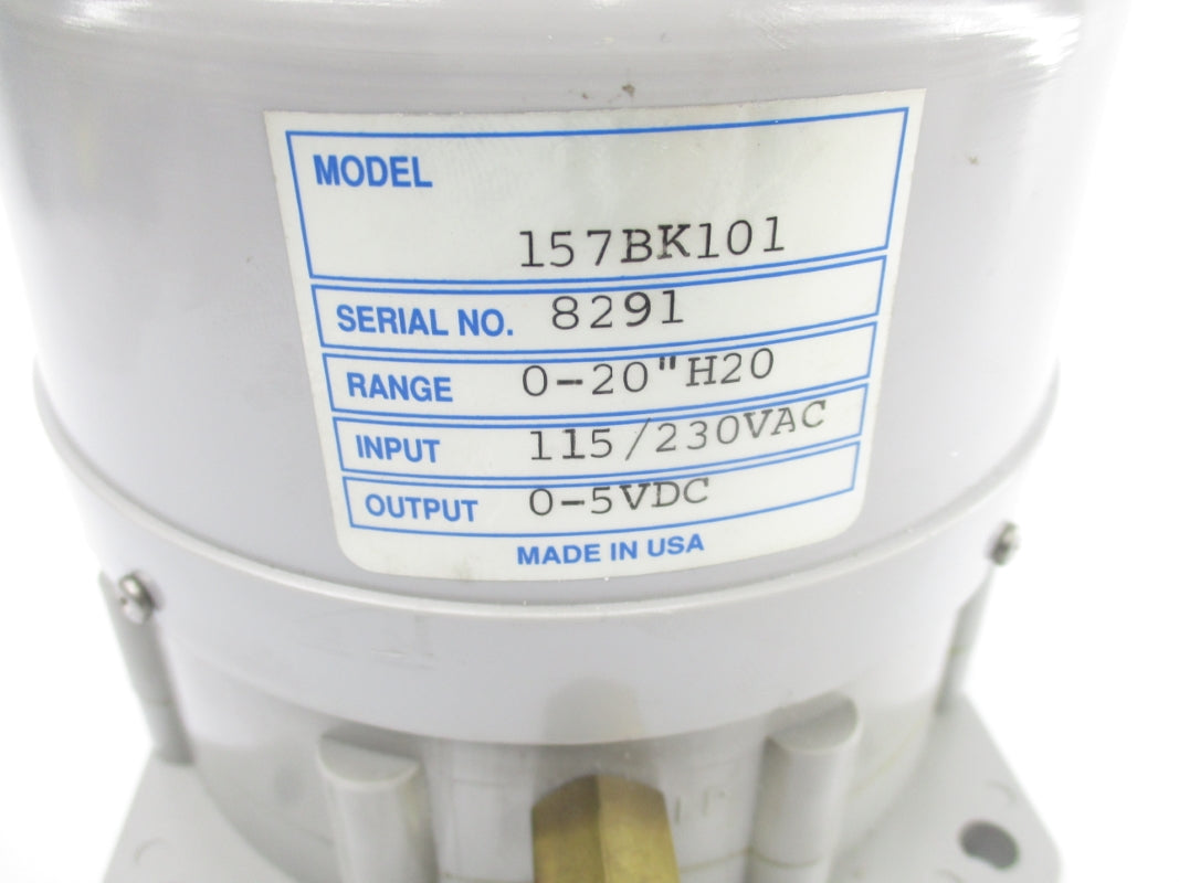 ROBINSON HALPERN 157BK101 230VAC 0-20"WC UNMP
