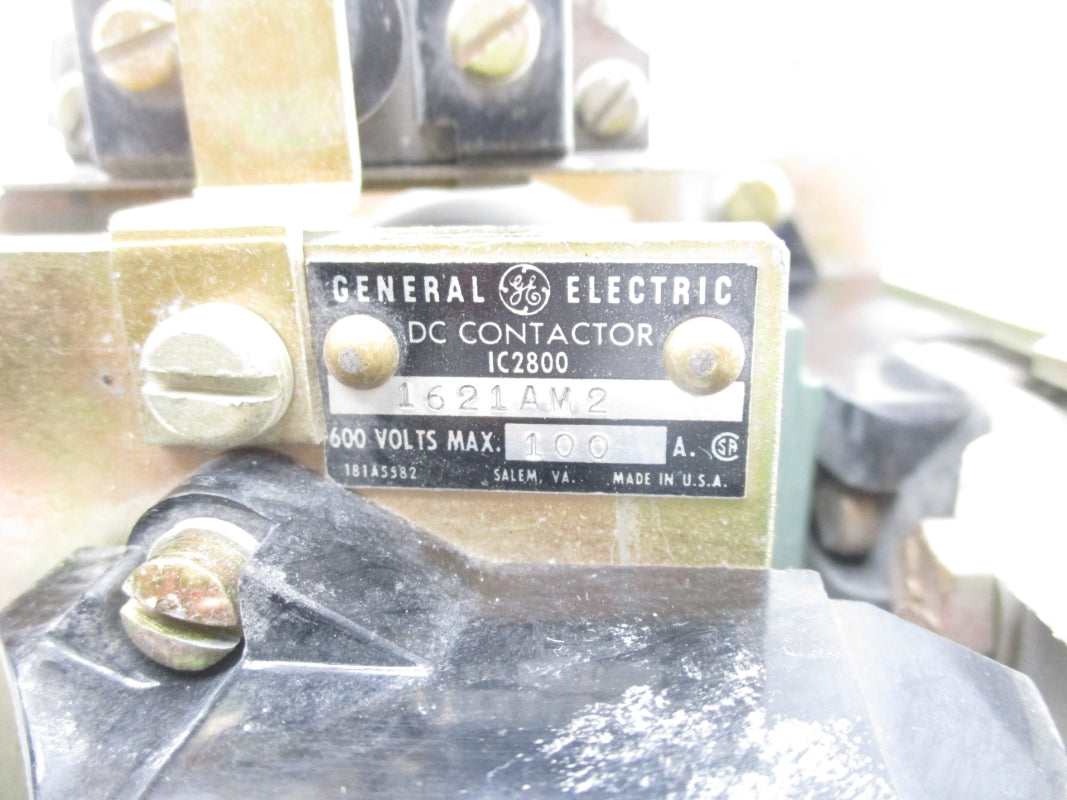 GENERAL ELECTRIC IC28001621AM2 250VDC 100A UNMP