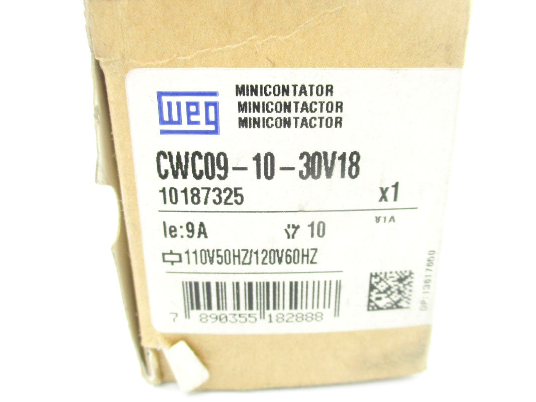 WEG CWC09-10-30V18 110/120V 9A NSMP