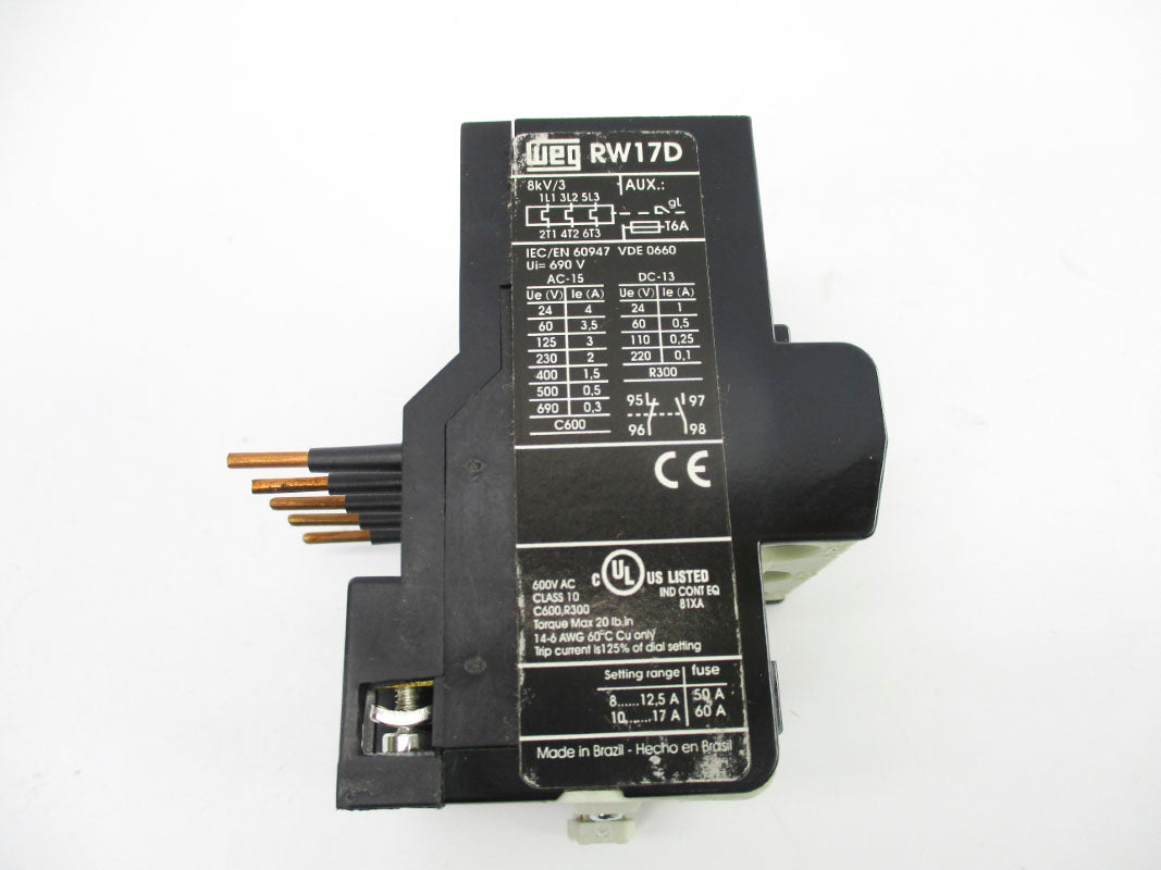 WEG RW17D 690V 25A UNMP