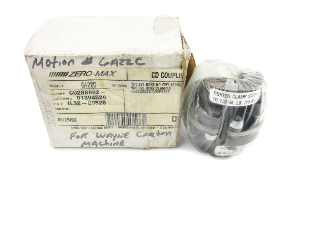 ZERO-MAX 6A22C NSMP