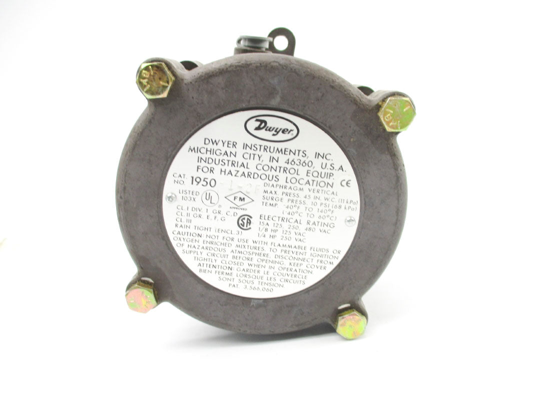 DWYER 1950-1-2F 480VAC 15A 10PSI NSMP