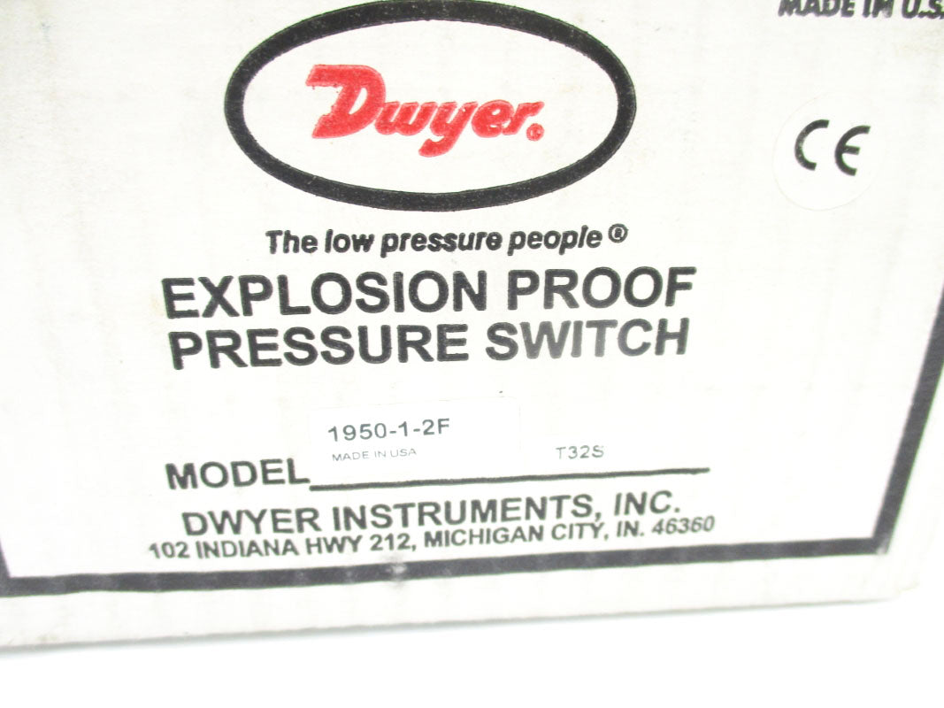 DWYER 1950-1-2F 480VAC 15A 10PSI NSMP