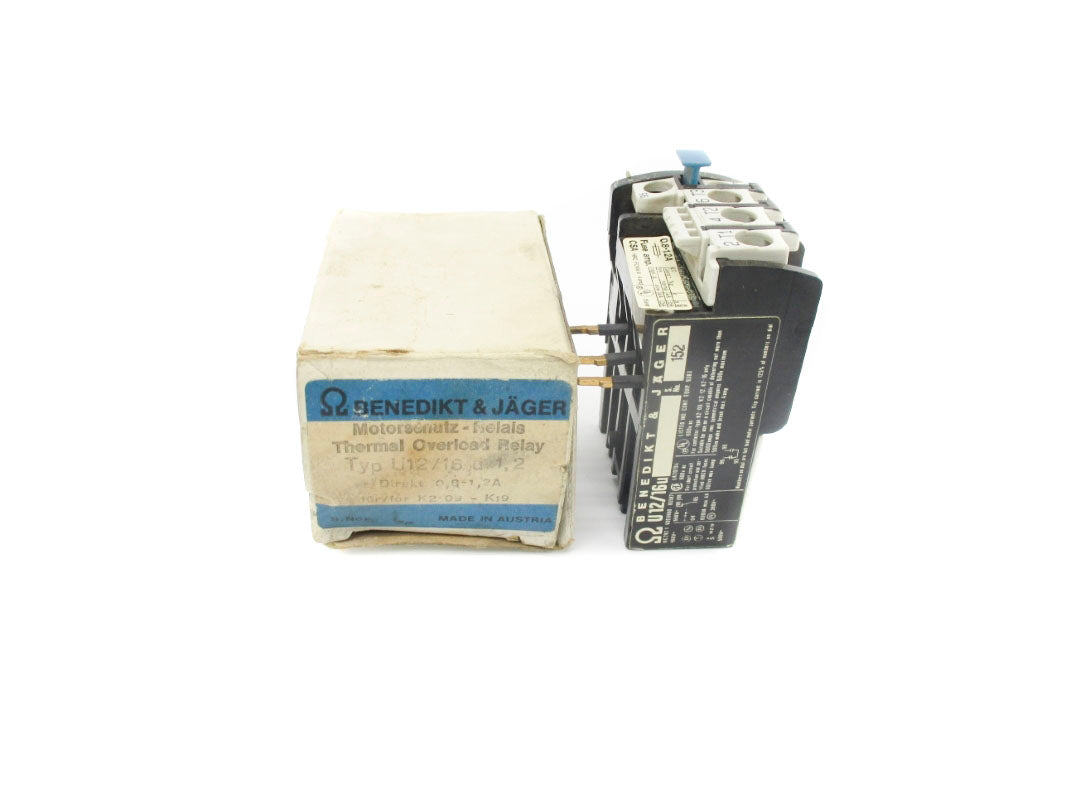 BENEDKIT&JAGER U12-16U-1.2 600V 0.8-1.2A NSMP