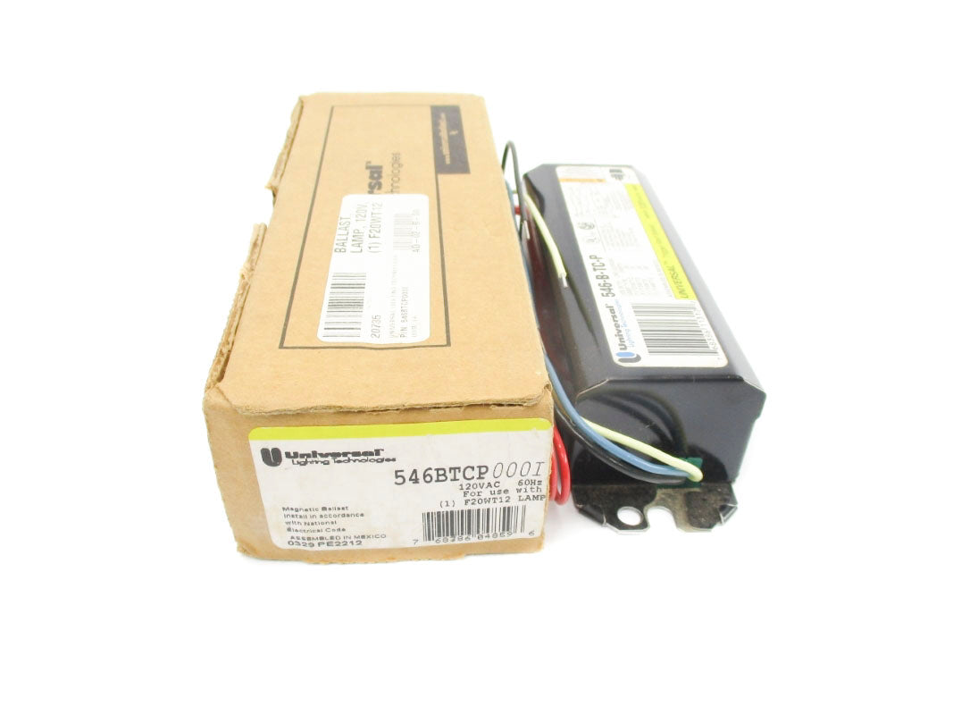 UNIVERSAL LIGHTING 546BTCP 120VAC .63A NSMP