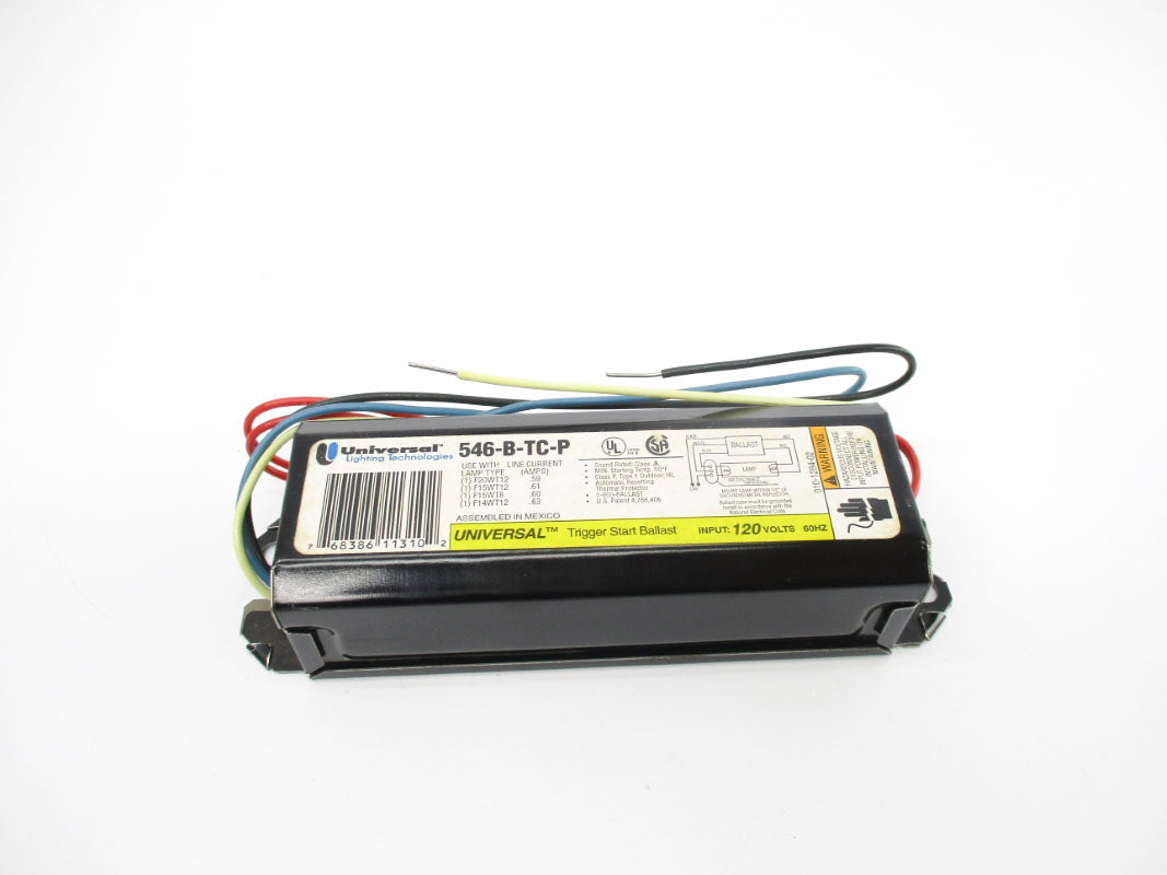 UNIVERSAL LIGHTING 546BTCP 120VAC .63A NSMP