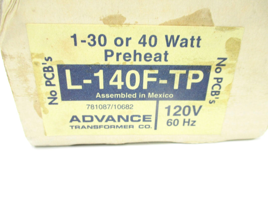 ADVANCE L-140F-TP 120V 0.75A NSMP