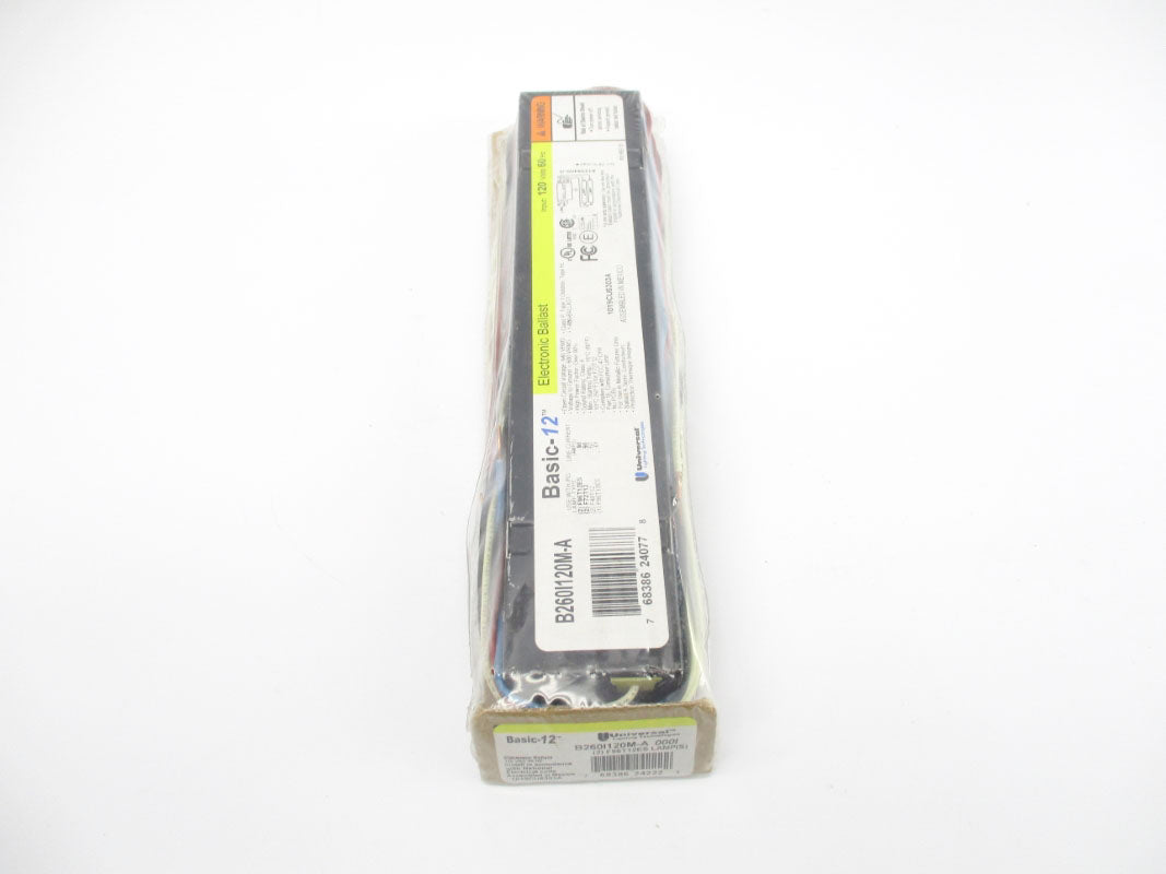 UNIVERSAL LIGHTING B260I120M-A 120V .90A NSMP