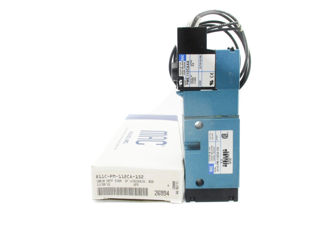 MAC 811C-PM-112CA-152 110/120V 150PSI NSMP