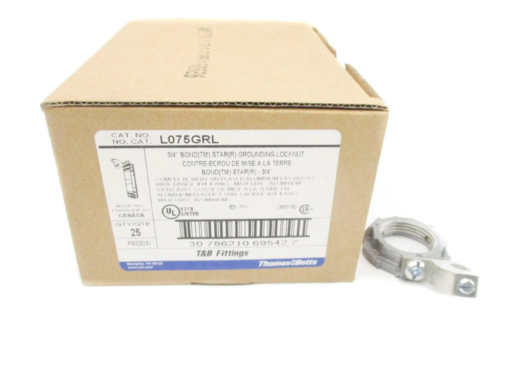 THOMAS&BETTS L075GRL (PKG OF 25) NSMP