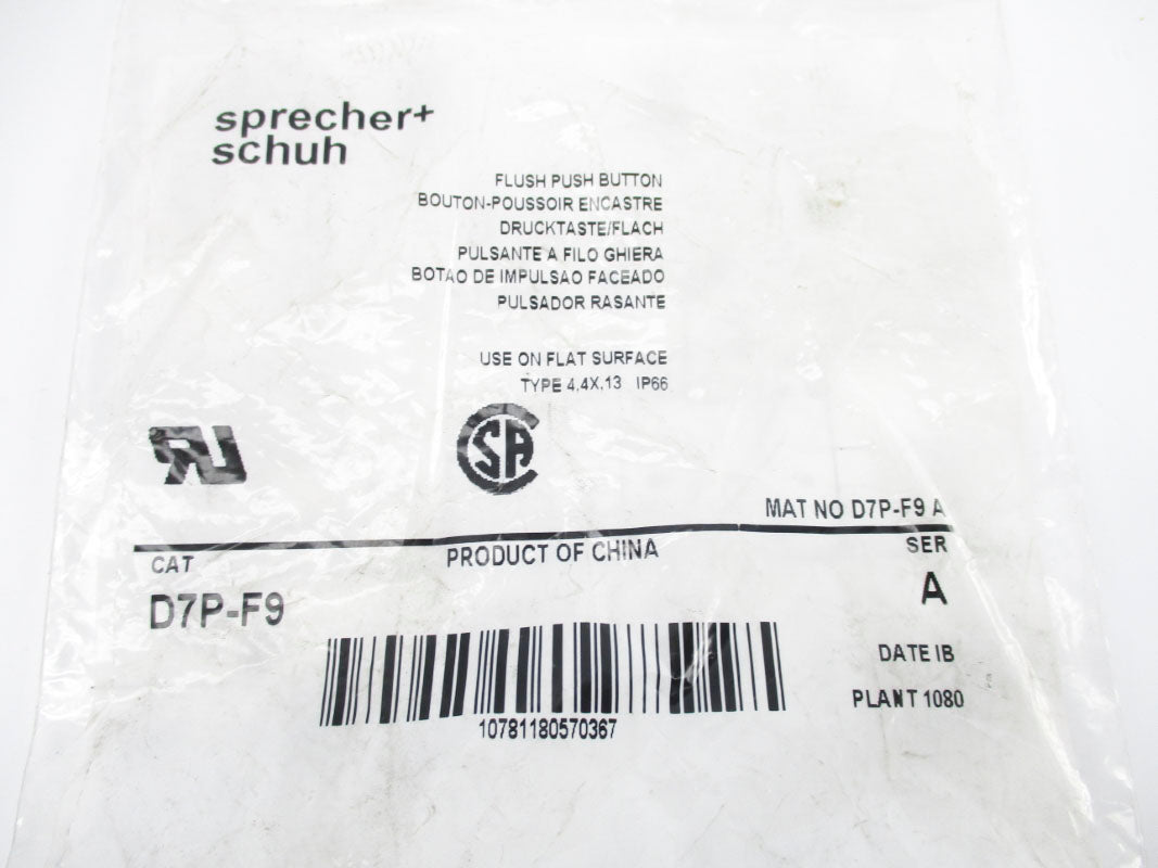SPRECHER+SCHUH D7P-F9 SER. A NSMP