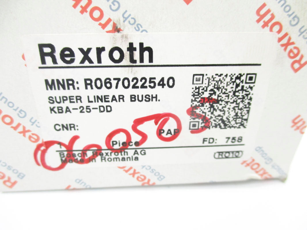 REXROTH R067022540 KBA-25-DD NSMP