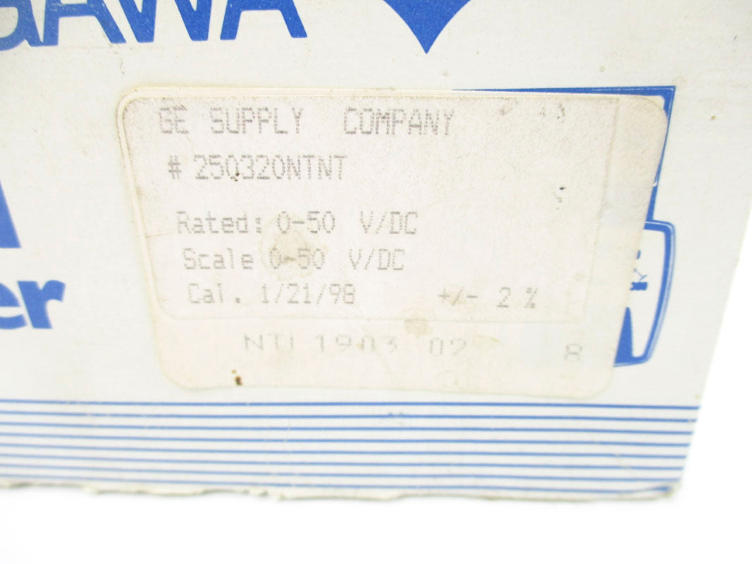 YOKOGAWA 250320NTNT 0-50VDC NSMP