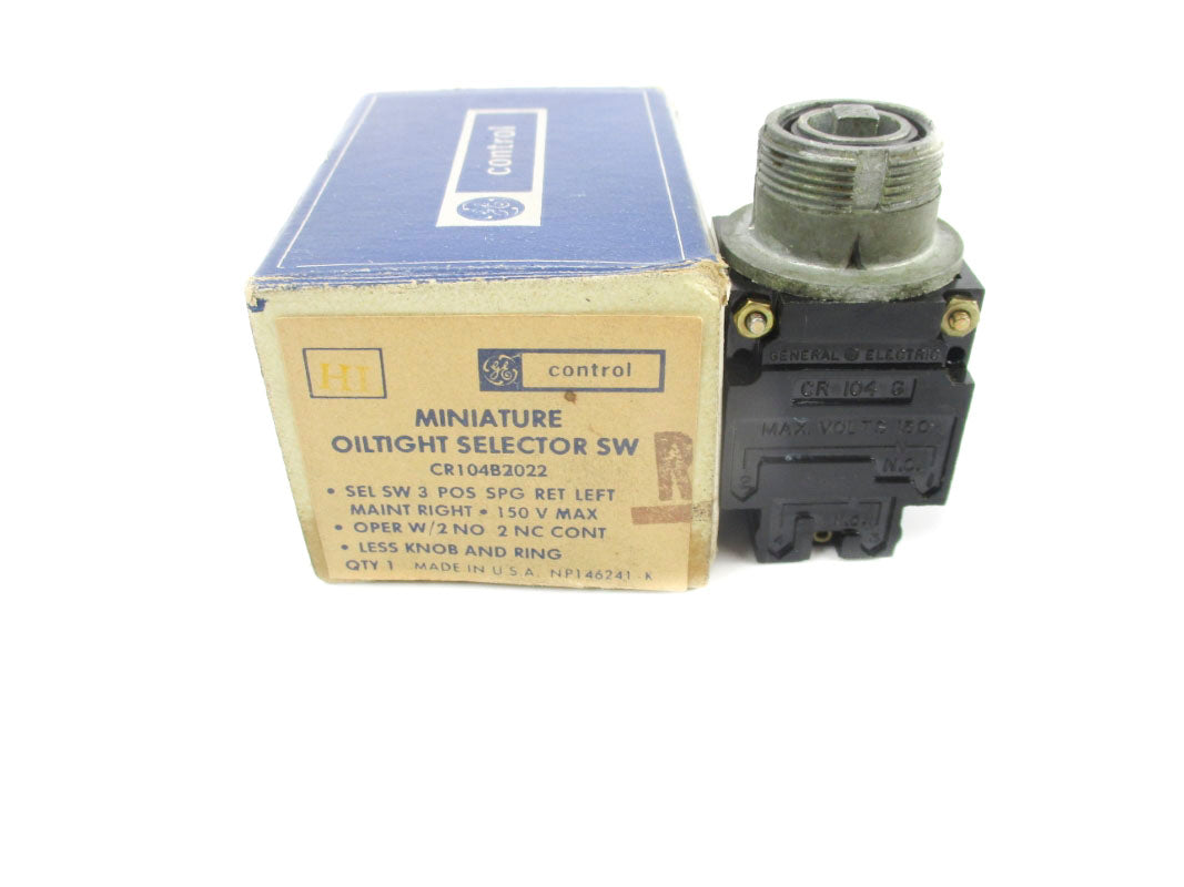 GENERAL ELECTRIC CR104B2022 150V NSMP