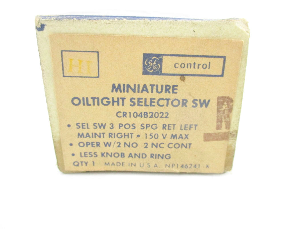 GENERAL ELECTRIC CR104B2022 150V NSMP