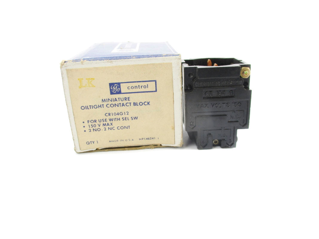GENERAL ELECTRIC CR104G12 150V NSMP