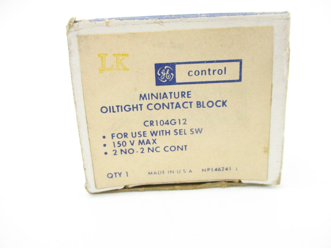 GENERAL ELECTRIC CR104G12 150V NSMP