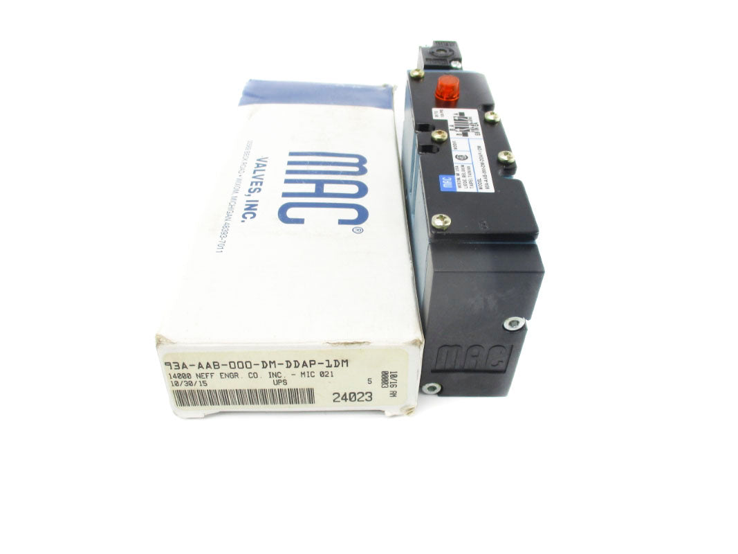 MAC 93A-AAB-000-DM-DDAP-1DM 24VDC 120PSI NSNP