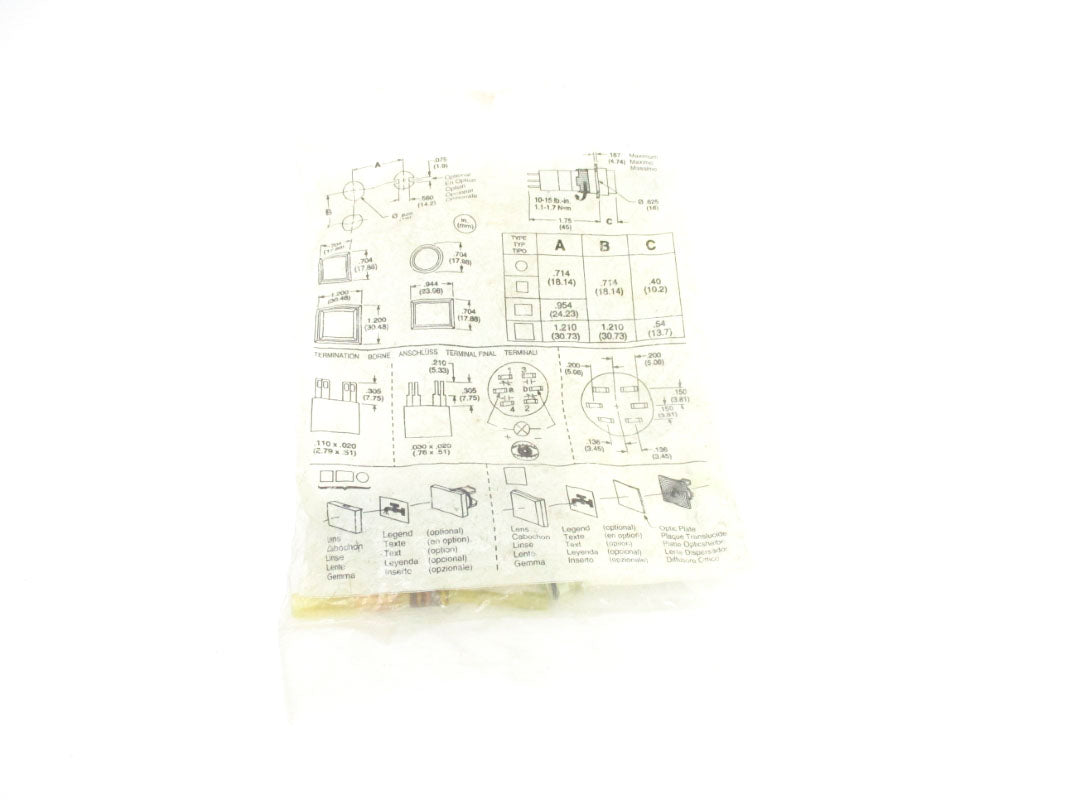 ALLEN BRADLEY 800A-L2EC20 SER. B NSMP