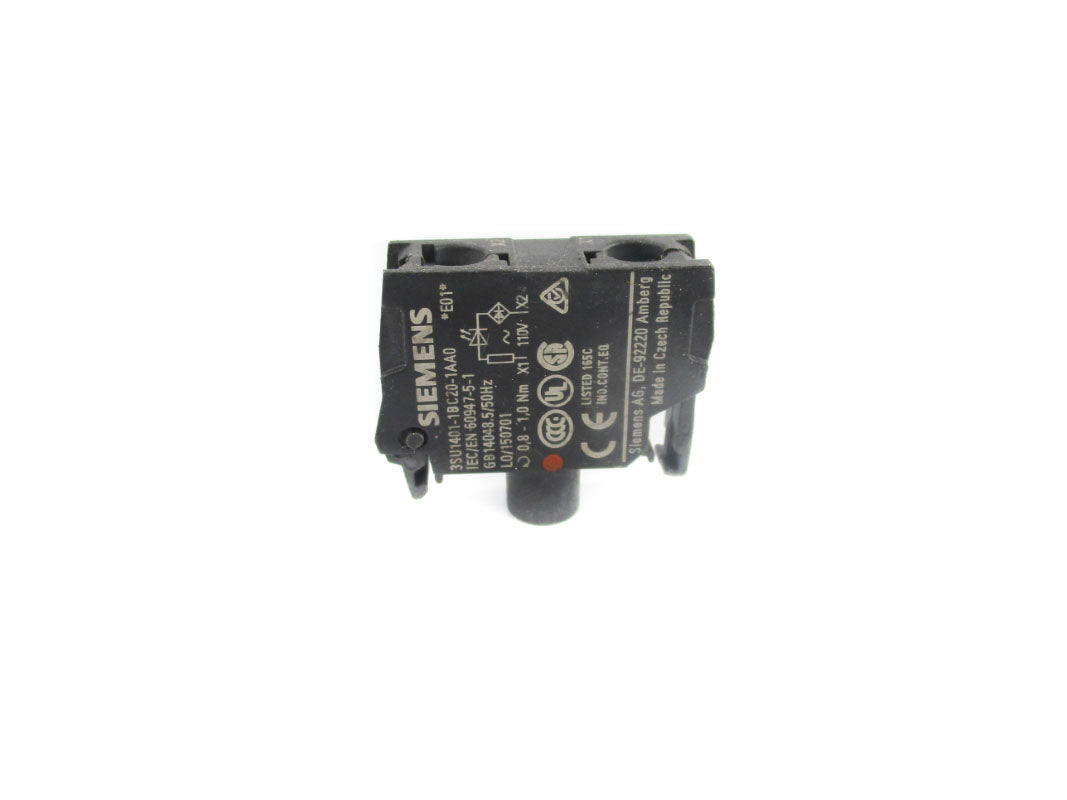 SIEMENS 3SU1401-1BC20-1AA0 110V NSNP