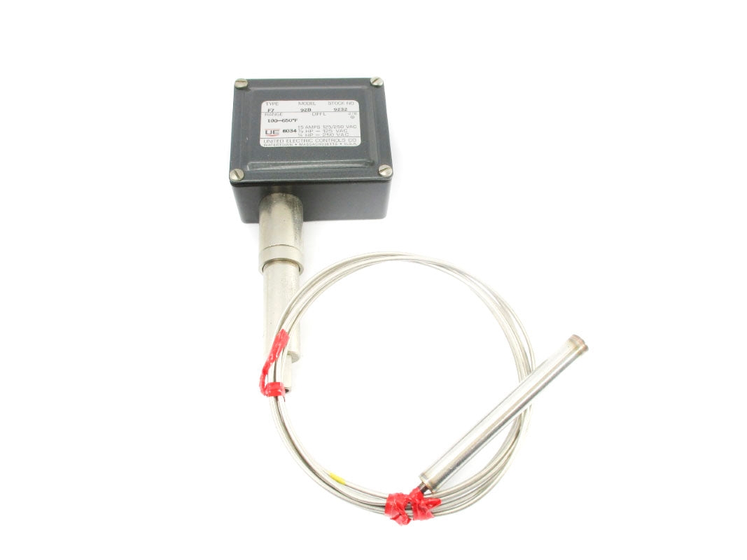 UNITED ELECTRIC 92B9232 250VAC 100-650'F NSNP