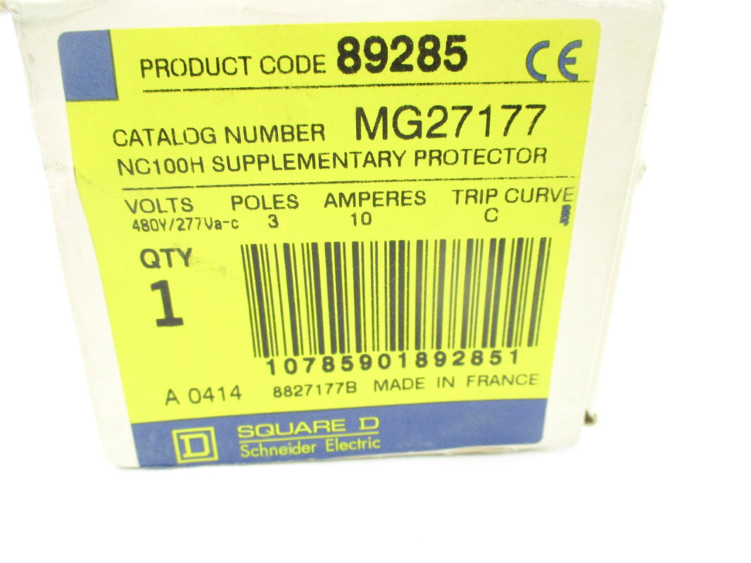 SQUARE D MG27177 277VAC 10A NSMP