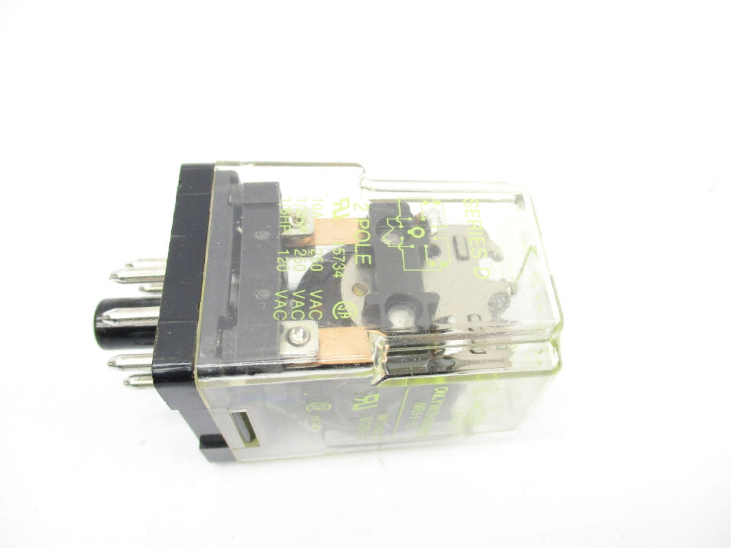 SQUARE D 8501KPD12 SER. D 110VDC 10A NSMP