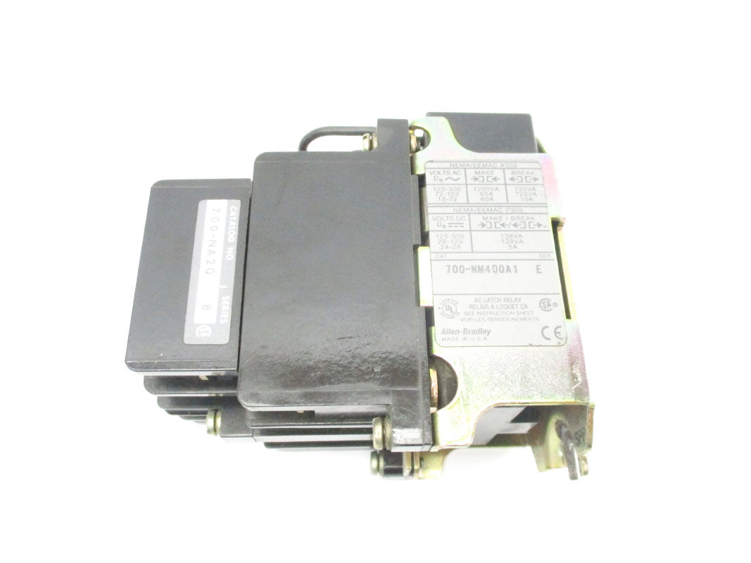 ALLEN BRADLEY 700-NM400A1 SER. E 120V60HZ 110V50HZ  (AS PICTURED) UNMP