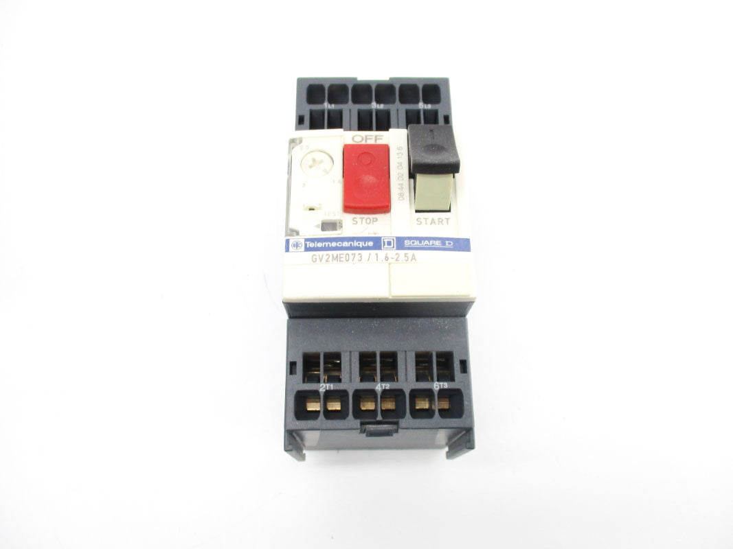 TELEMECANIQUE GV2ME073 600VAC 1.6-2.5A NSMP