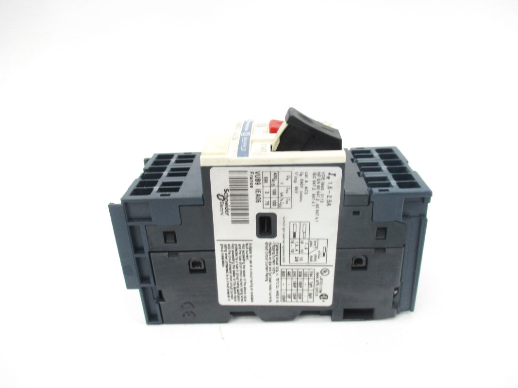 TELEMECANIQUE GV2ME073 600VAC 1.6-2.5A NSNP