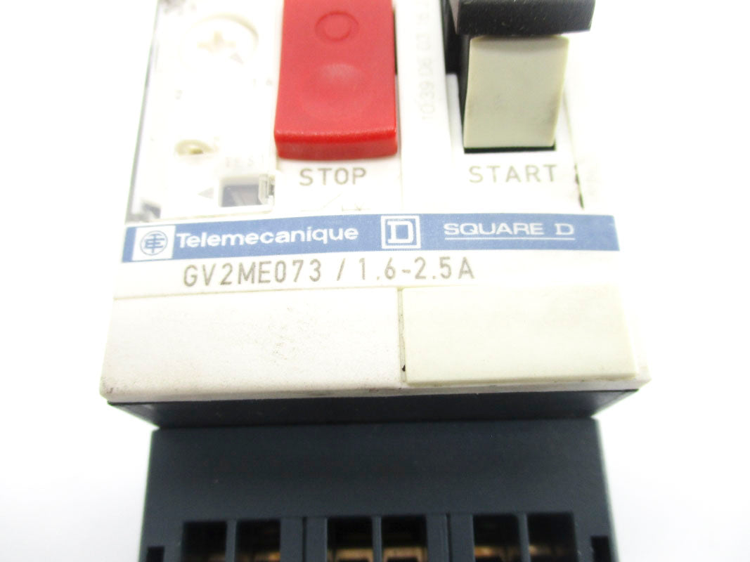 TELEMECANIQUE GV2ME073 600VAC 1.6-2.5A NSNP