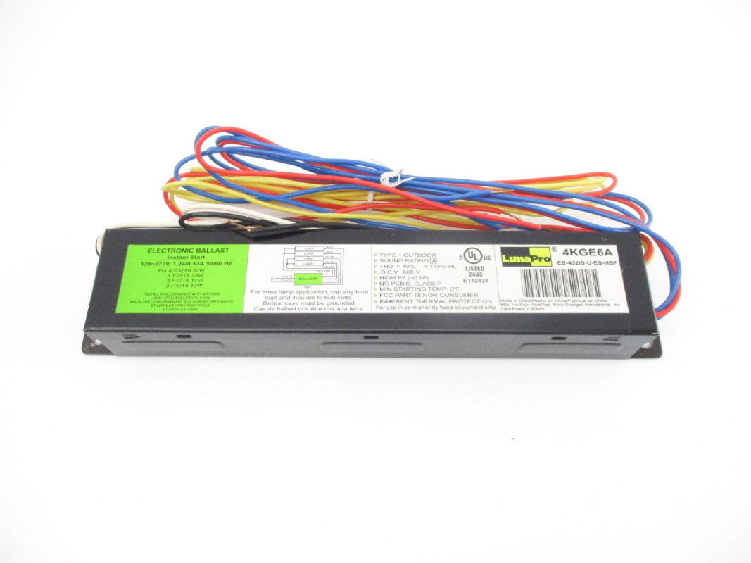 LUMAPRO EB-432IS-U-ES-HBF 4KGE6A 120-277V 1.24A NSMP