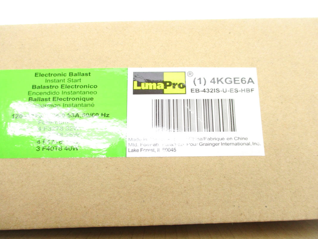 LUMAPRO EB-432IS-U-ES-HBF 4KGE6A 120-277V 1.24A NSMP