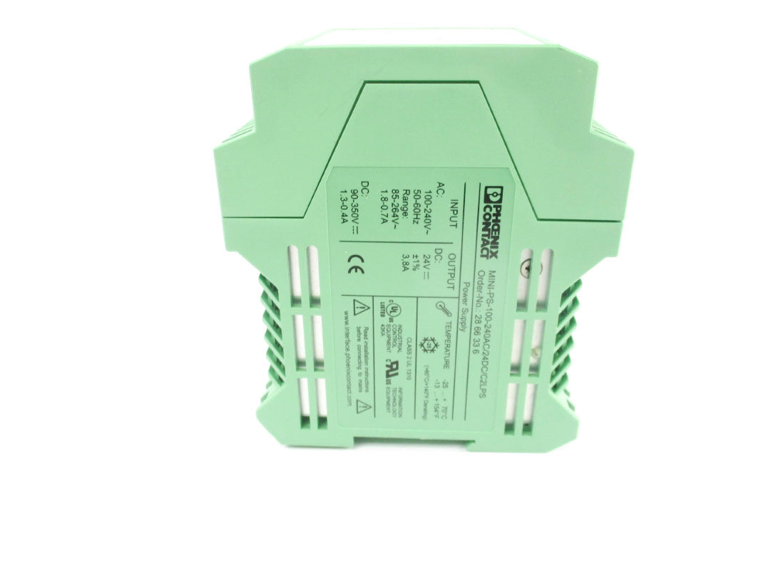 PHOENIX CONTACT MINI-PS-100-240AC/24DC/C2LPS 2866336 85-264V 1.8A NSMP