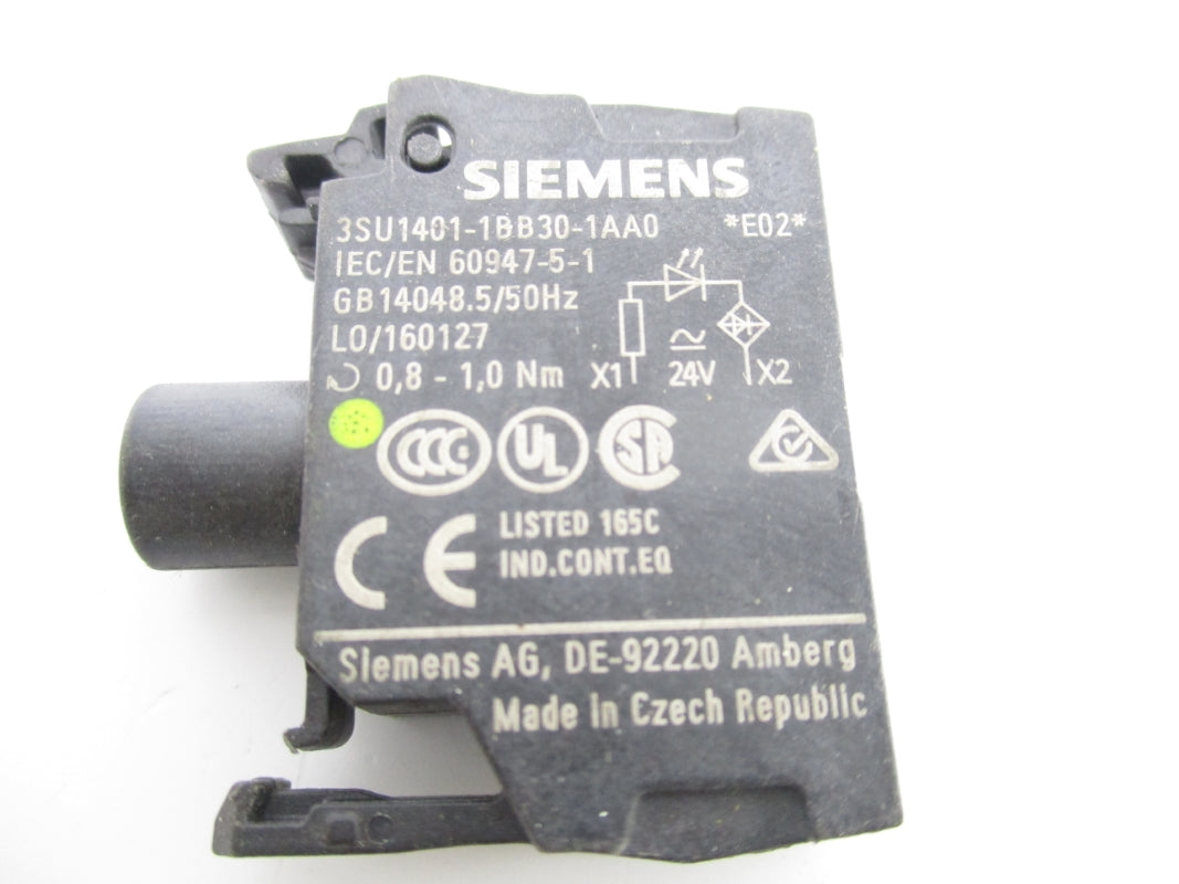 SIEMENS 3SU1401-1BB30-1AA0 24V NSNP