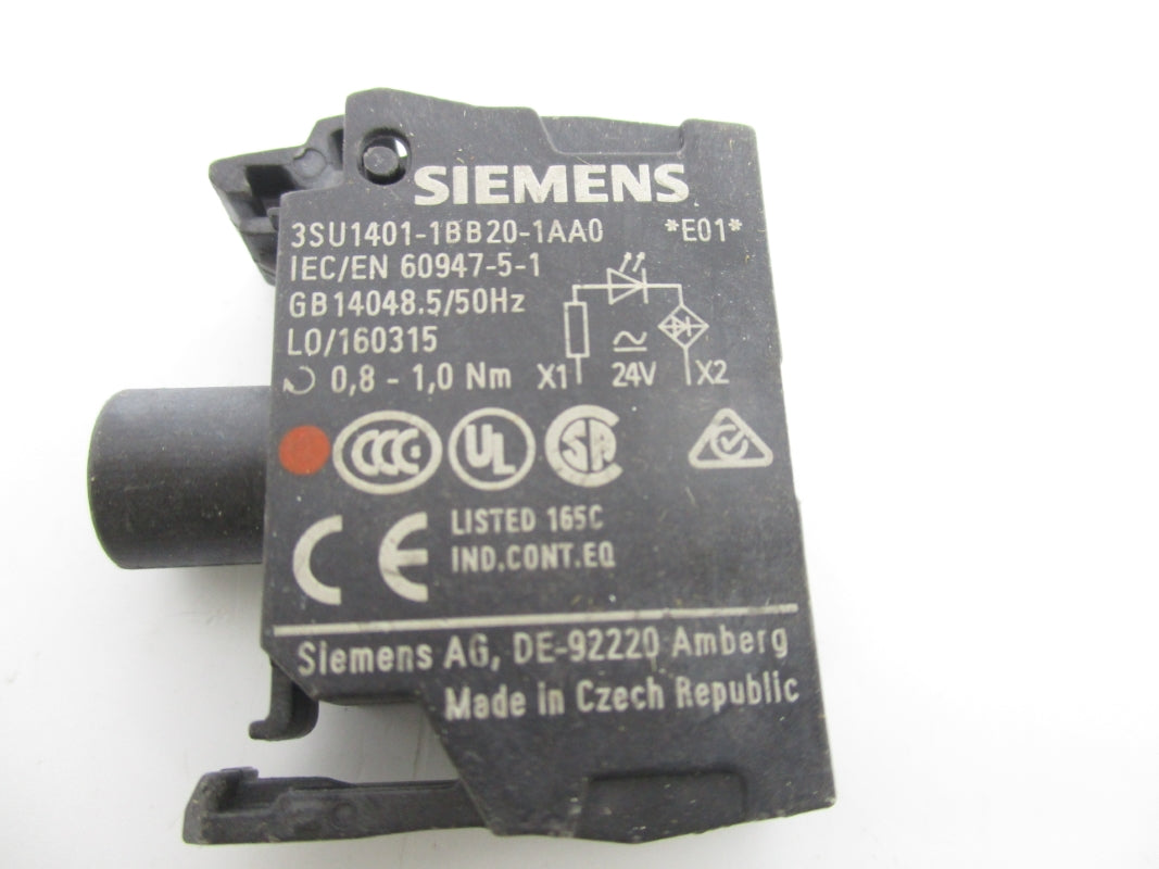 SIEMENS 3SU1401-1BB20-1AA0 24V NSNP