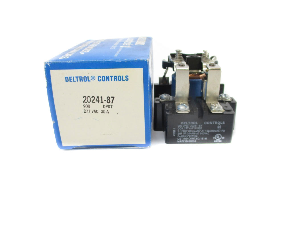 DELTROL CONTROLS 20241-87  900DPDT 277VAC 30A NSMP