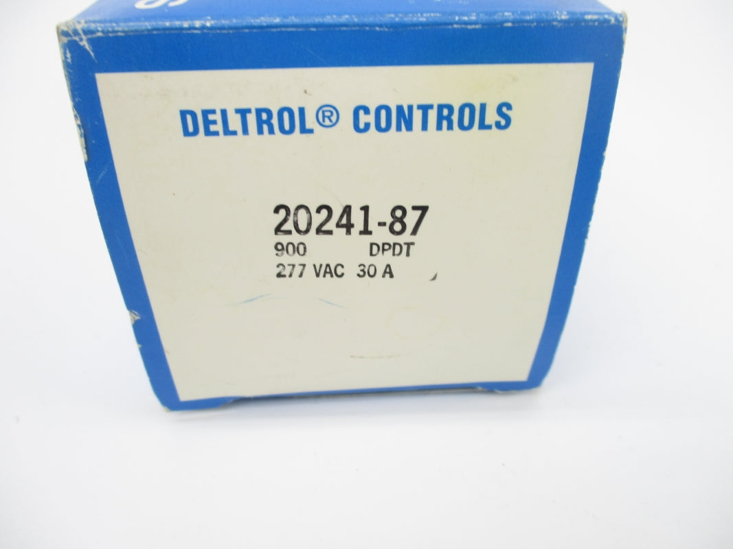 DELTROL CONTROLS 20241-87  900DPDT 277VAC 30A NSMP