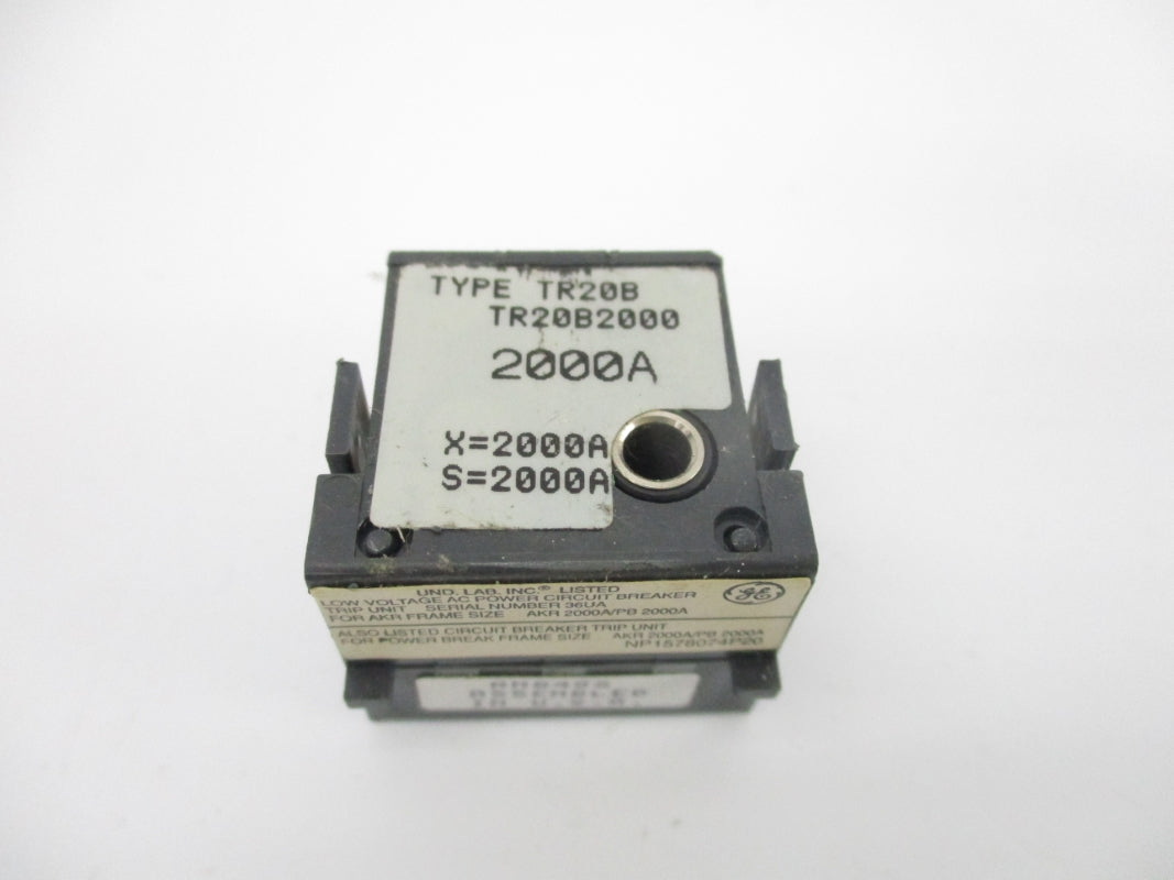 GENERAL ELECTRIC TR20B2000 2000A NSNP