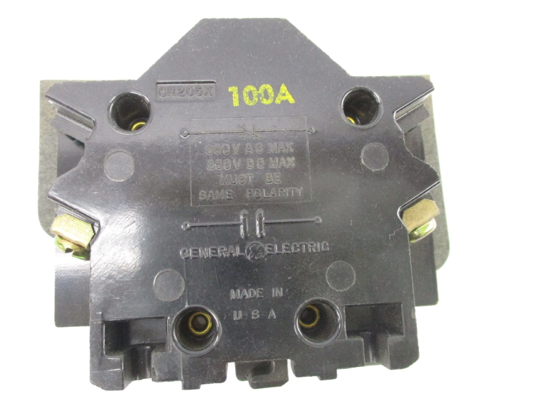 GENERAL ELECTRIC CR205X100A 600VAC 100A NSNP