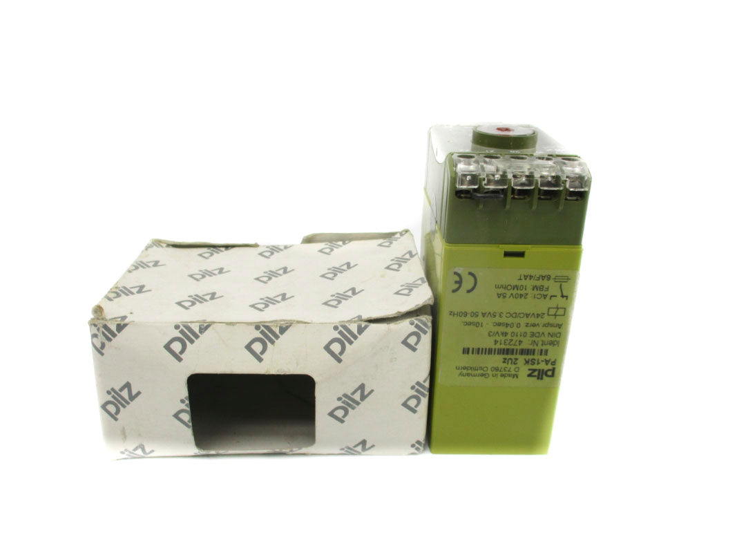 PILZ PA-1SK2UZ 472314 240VAC 5A 0.04-10S NSMP