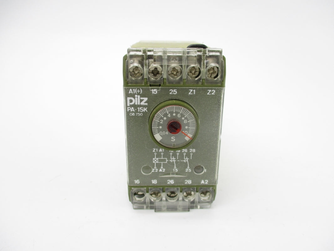 PILZ PA-1SK2UZ 472314 240VAC 5A 0.04-10S NSMP