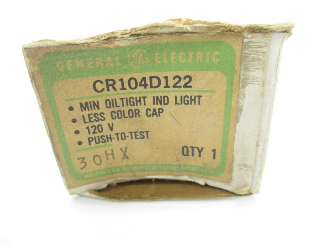 GENERAL ELECTRIC CR104D122 120V (NO BULB) NSMP