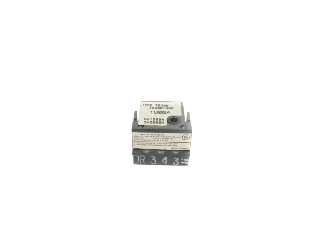 GENERAL ELECTRIC TR20B1600 1600A NSNP